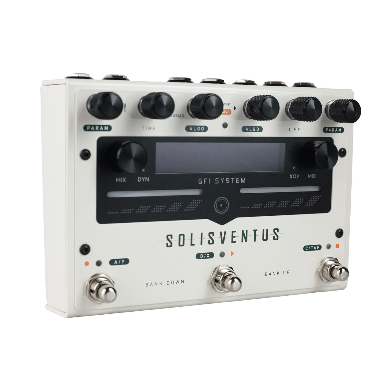 GFI System Solis Ventus Dual Engine Reverb and Delay Pedal | Cream
