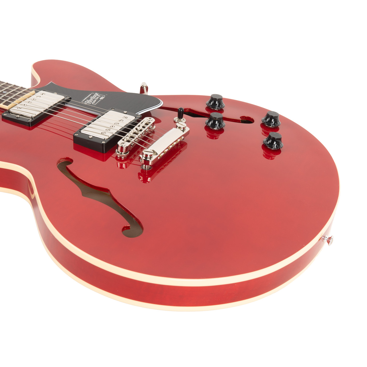Heritage H-535 Standard Semi Hollow - Transparent Cherry | Cream