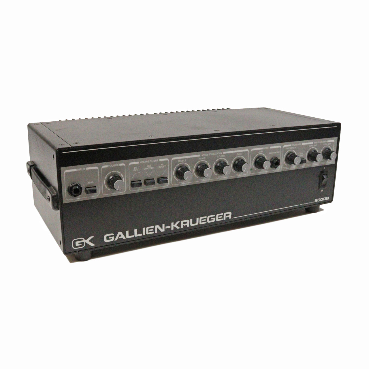 Used Gallien-Krueger 800RB 300W/100W Bi-Amp Bass Head 1998 | Cream