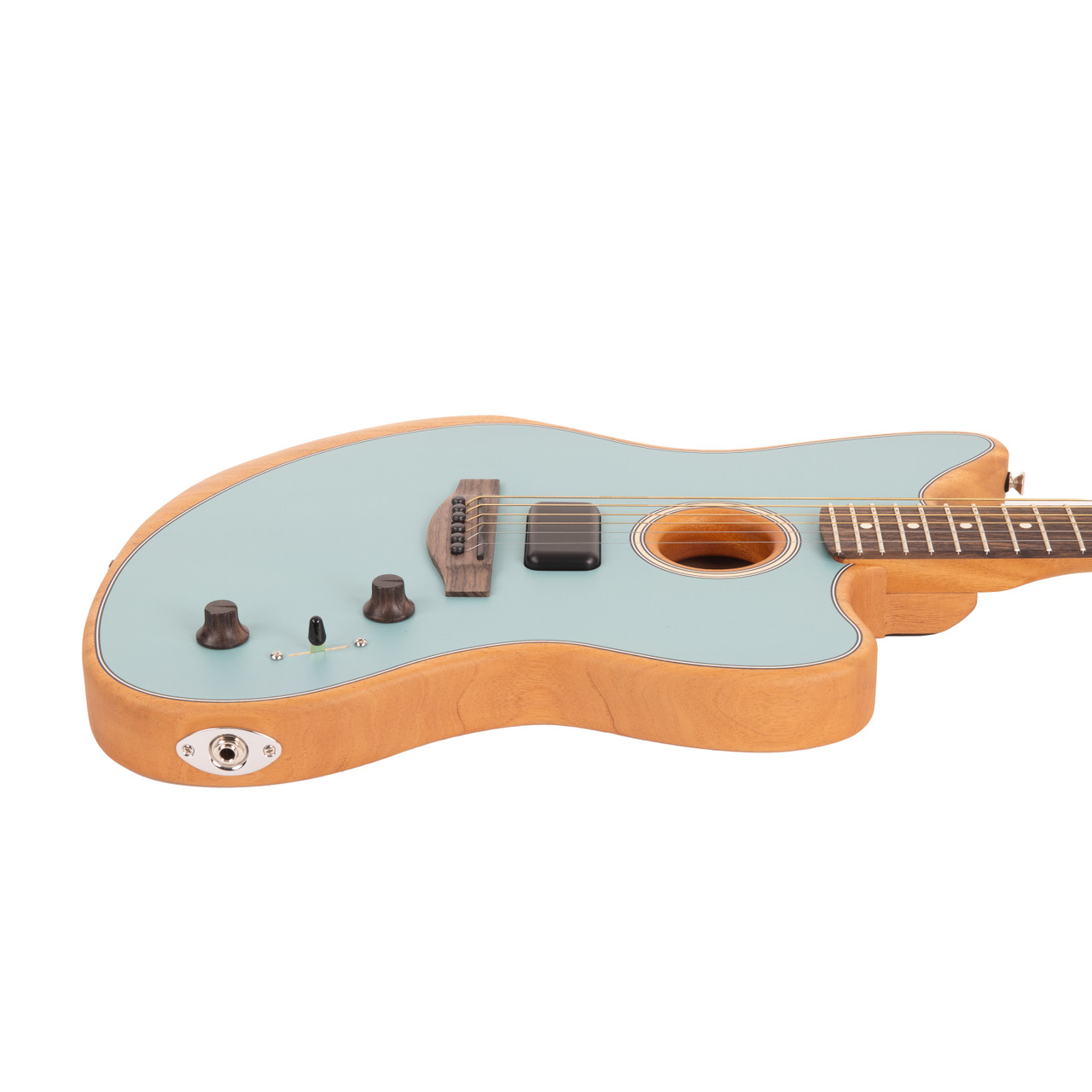 Fender Acoustasonic Player Jazzmaster, Ice Blue – A Strings