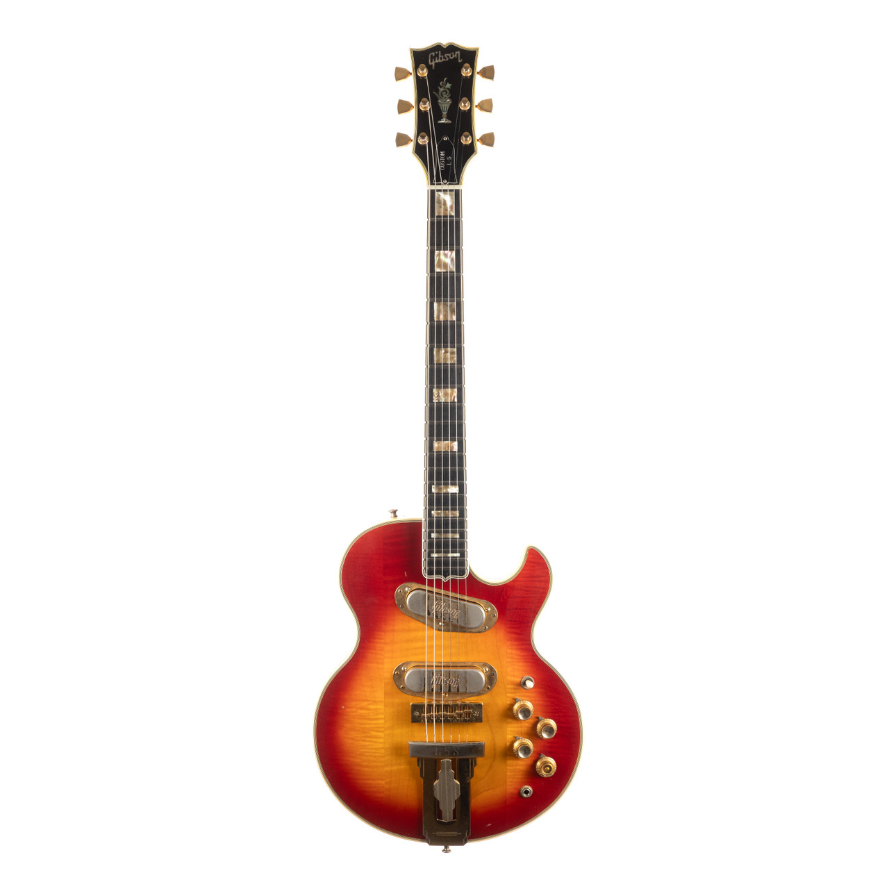 Vintage Gibson Custom L-5 S Cherry Sunburst 1973 | Cream City Music