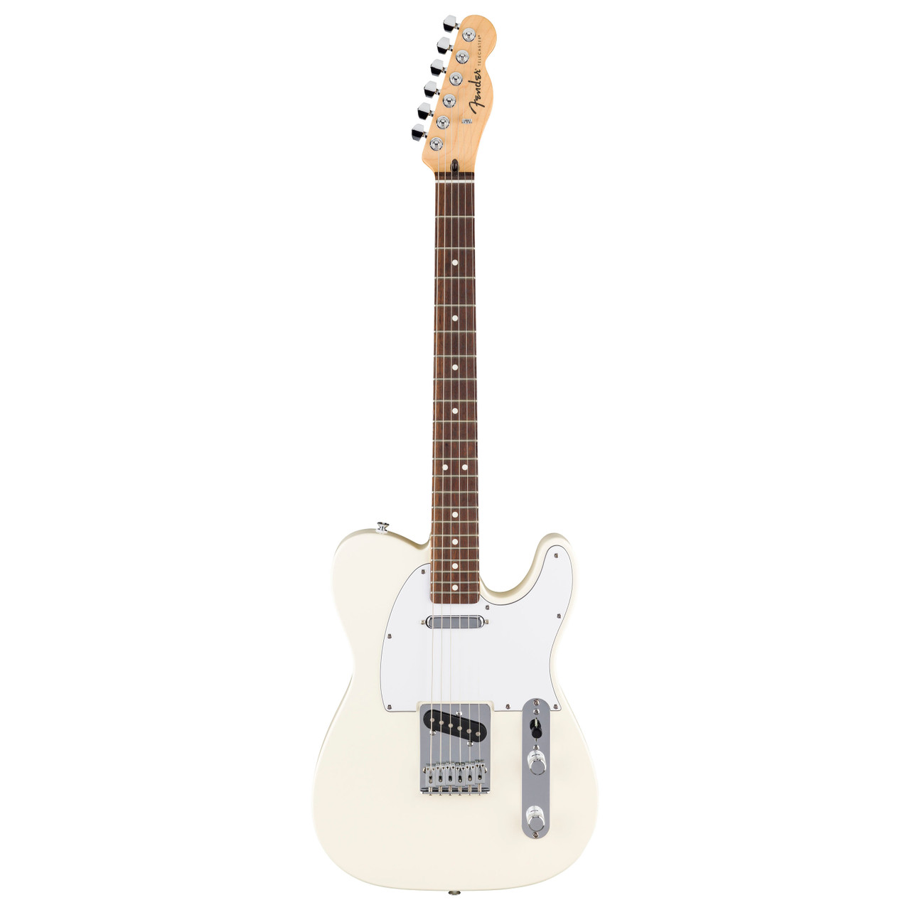 Fender Standard Telecaster Laurel - Olympic White | Cream City Music