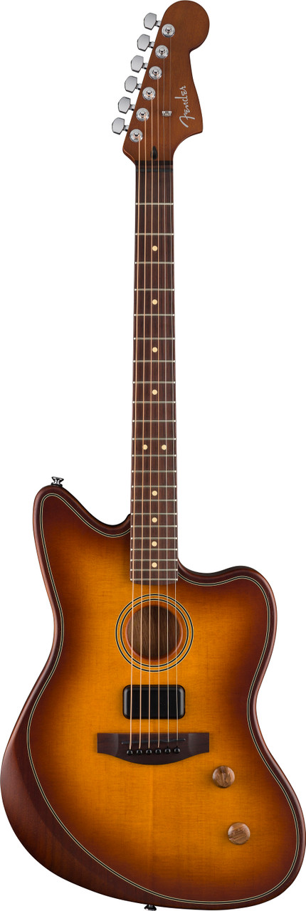 Fender Acoustasonic Standard Jazzmaster - Honey Burst | Cream City