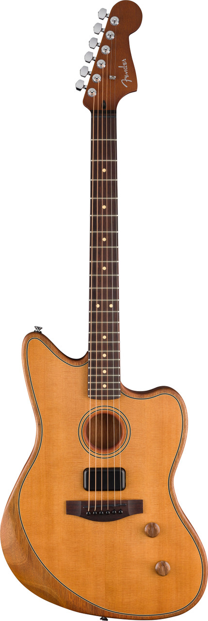 ギター fender Acoustasonic Player Jazzmaster Fender Acoustasonic Player Jazzmaster review