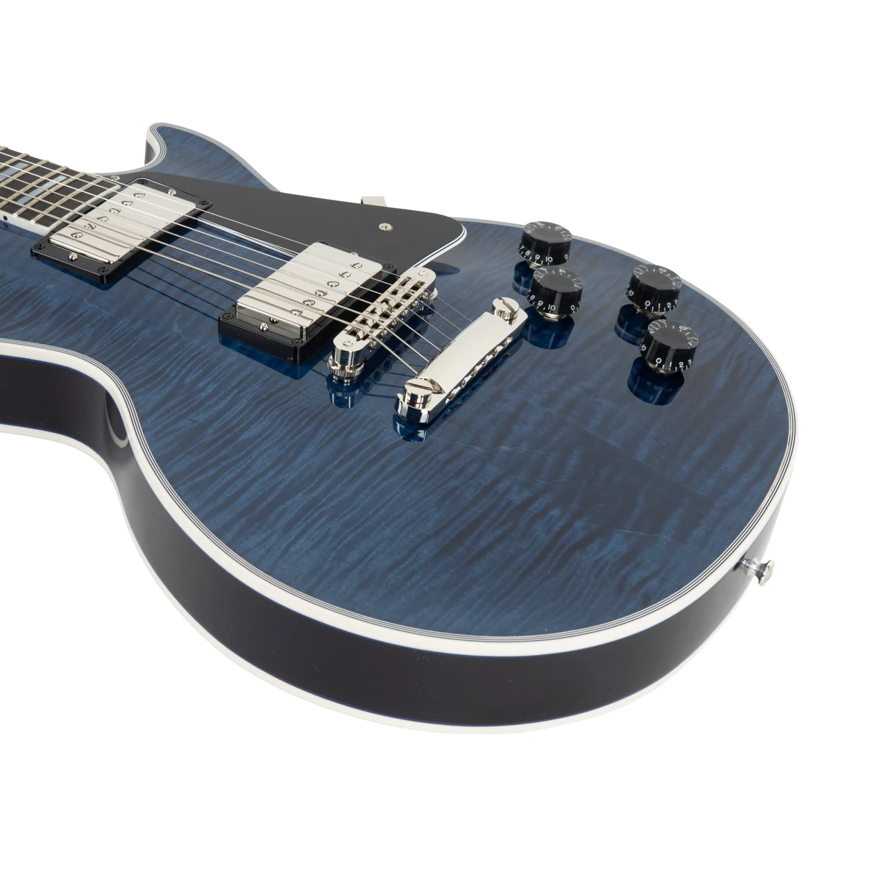 Gibson Custom Les Paul Custom Figured - Translucent Blue | Cream City Music