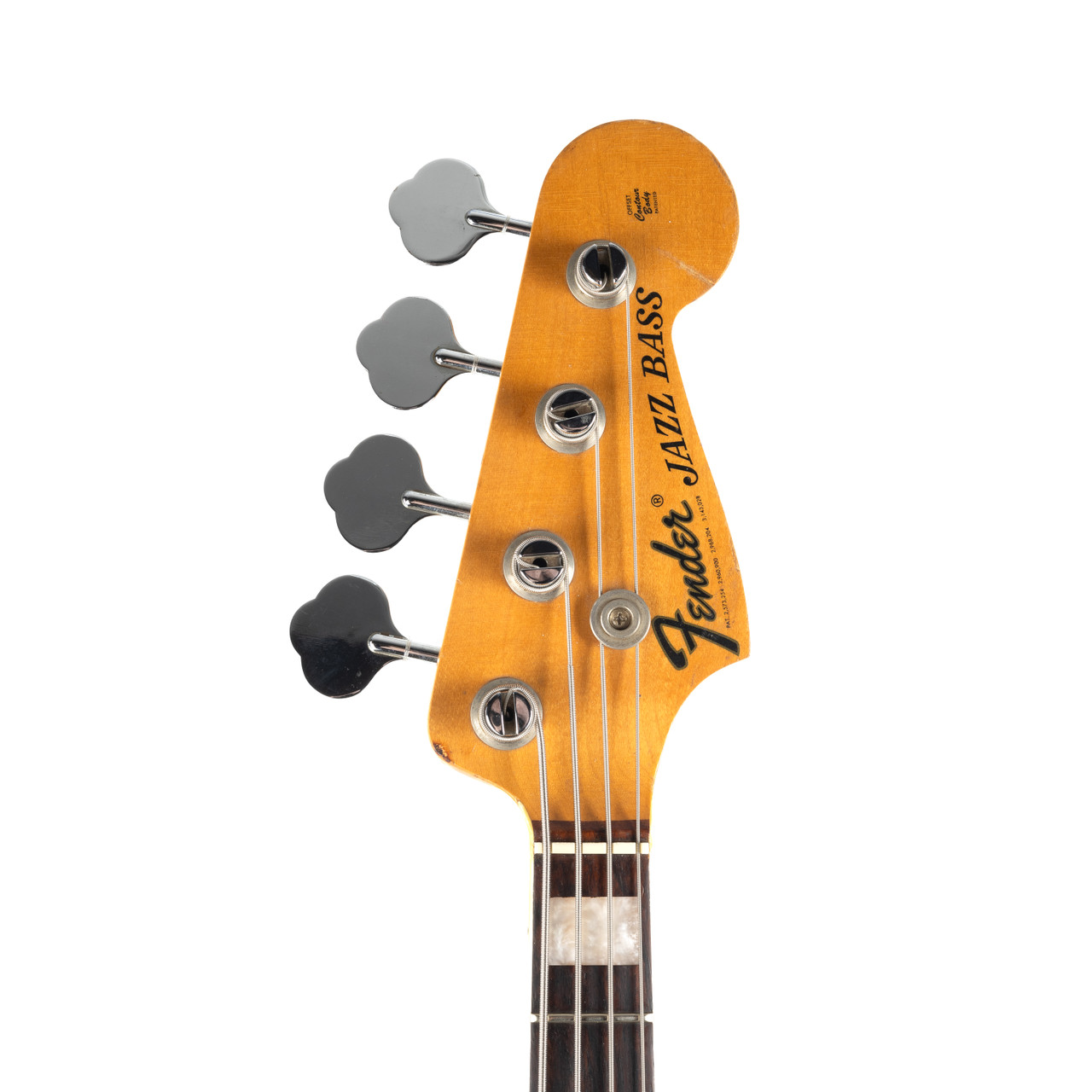 Vintage Fender Jazz Bass Sunburst 1968 | Cream City Music