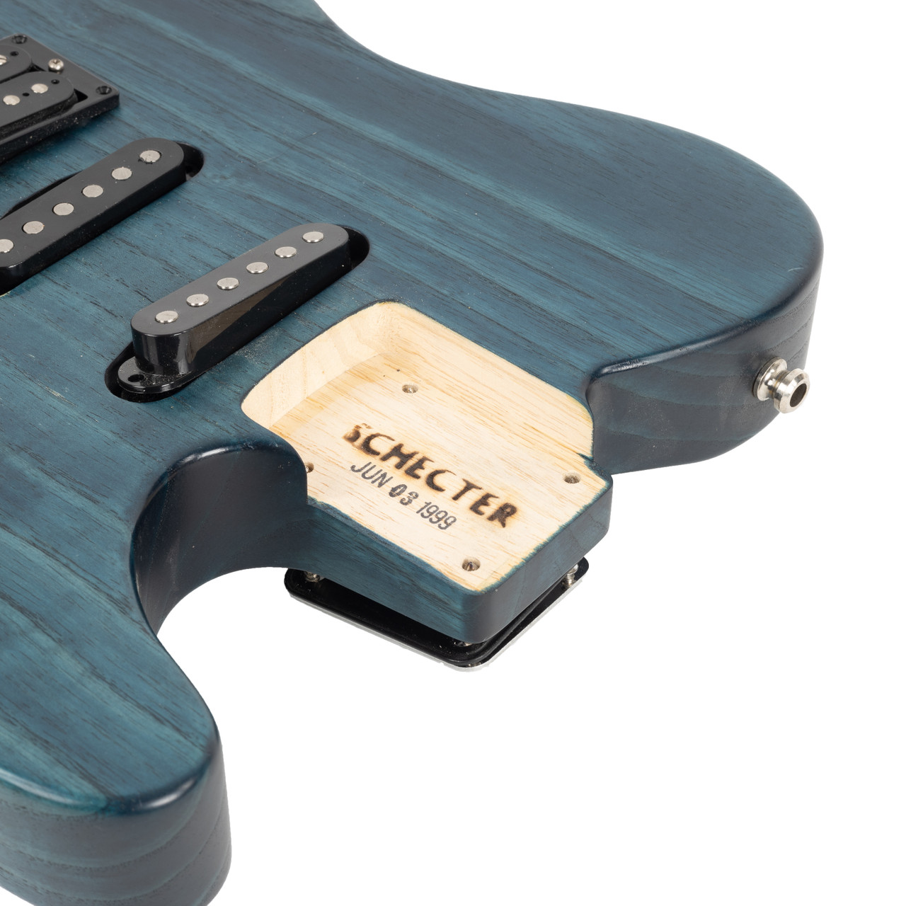 Used Schecter California Custom Trans Blue 1999 | Cream City Music