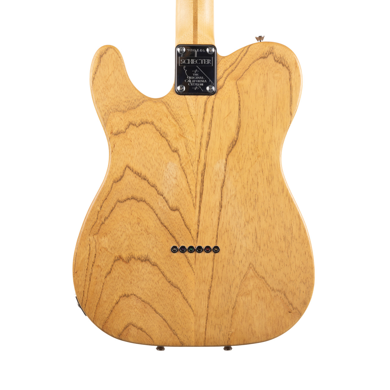 Used Schecter California Custom T-Style Natural 2000 | Cream City