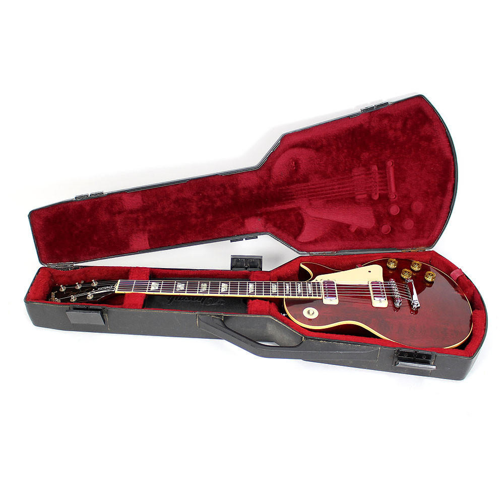 Gibson Les Paul エレキギター ワインレッド Gibson Les Paul Deluxe '70s Electric Guitar Wine Red | Guitar Center