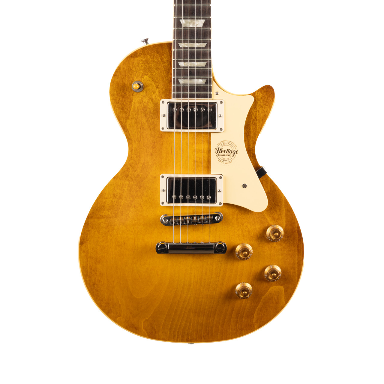 Heritage Custom Shop H-150 Core Collection Plain Top - Dirty Lemon