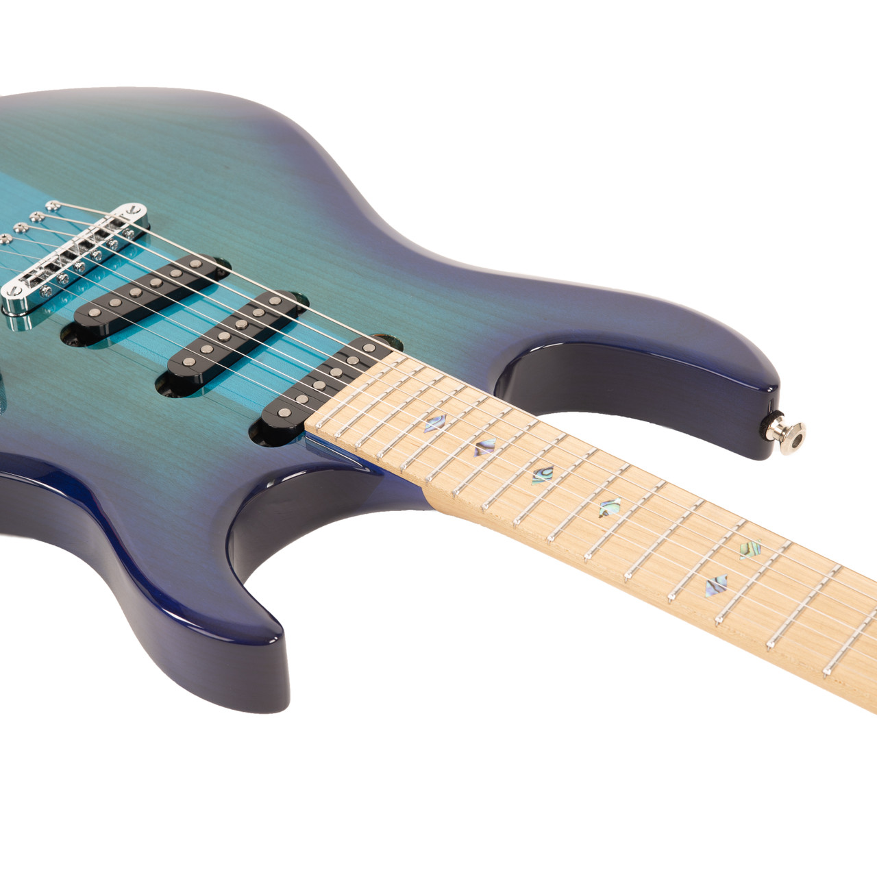 Used Kiesel DC127 Blue Burst | Cream City Music