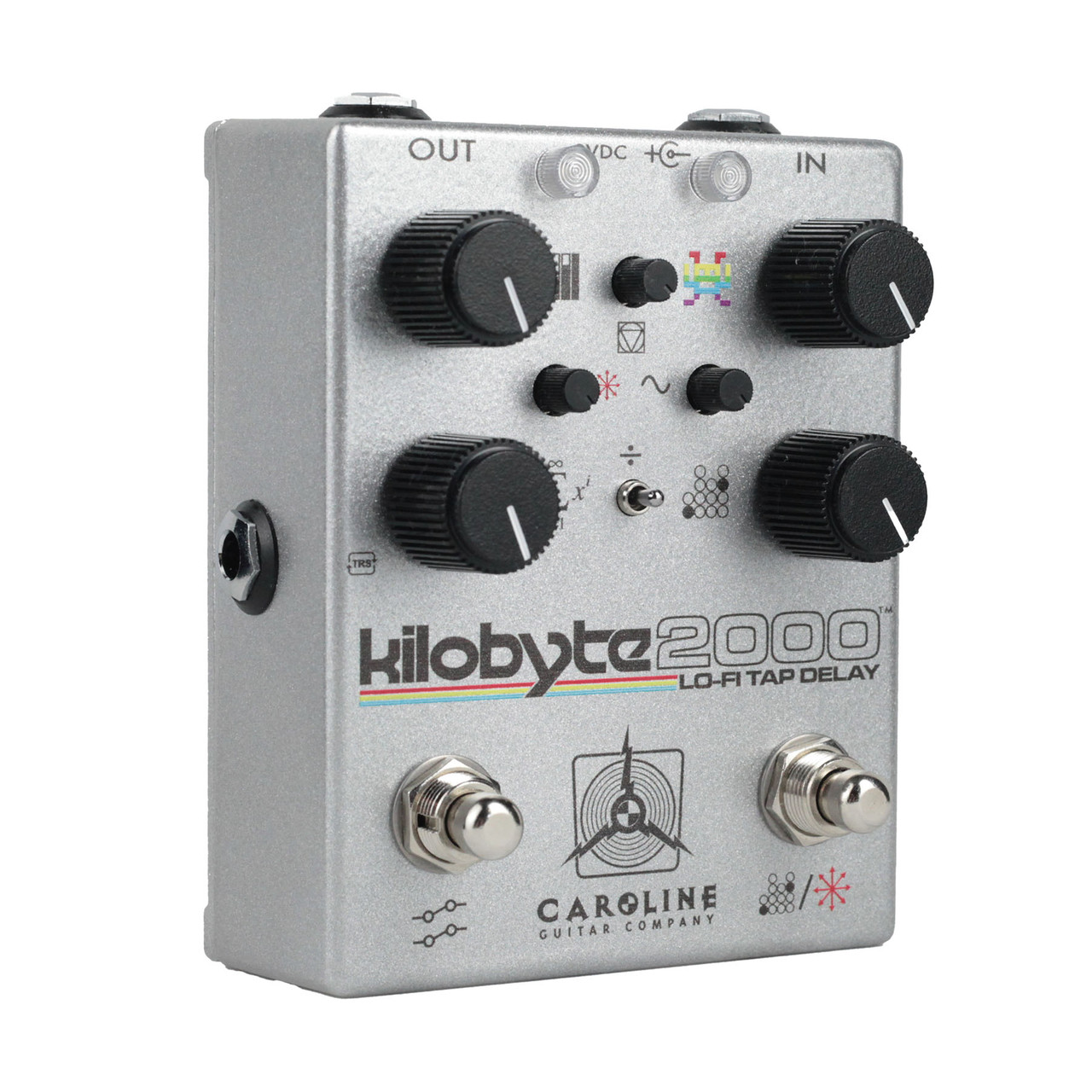 Caroline Kilobyte 2000 Lo-Fi Tap Delay Pedal | Cream City Music