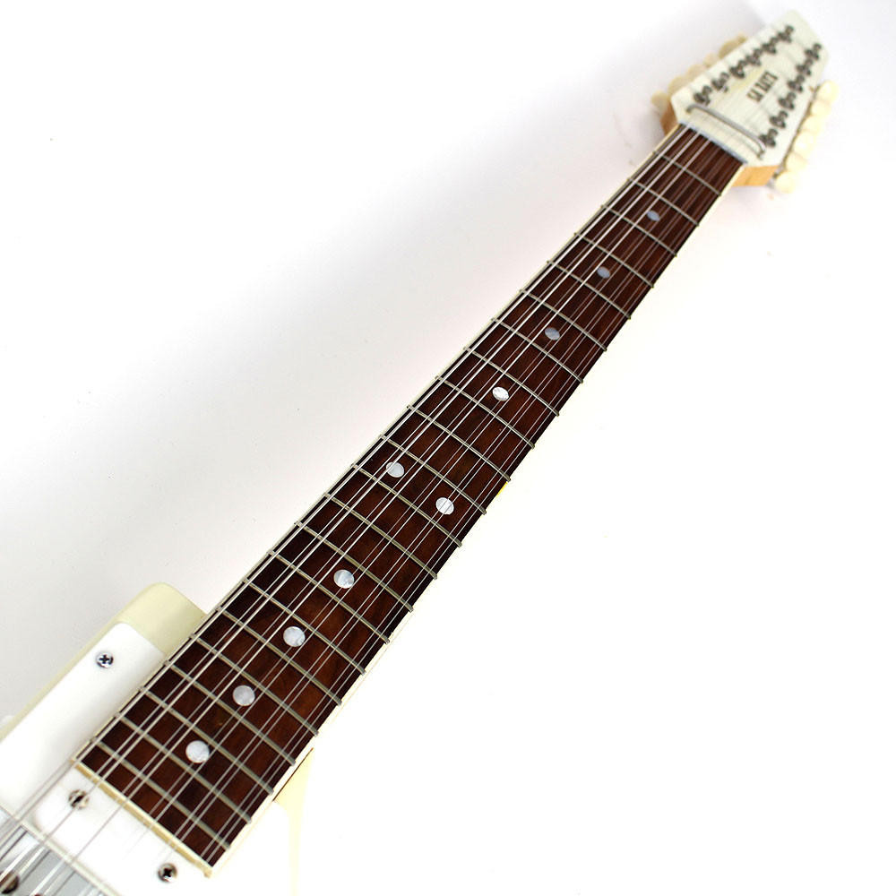 Vintage 1967 La Baye 2x4 12String Electric Guitar White Finish Cream