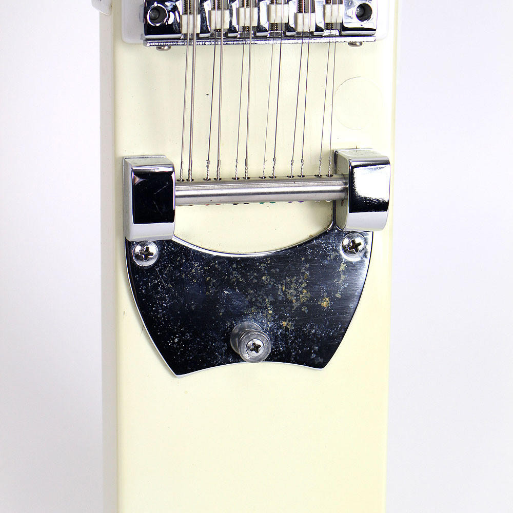 Vintage 1967 La Baye 2x4 12String Electric Guitar White Finish Cream