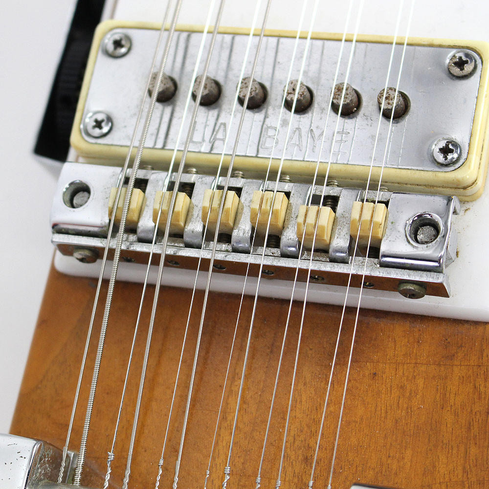 Vintage 1967 La Baye 2x4 Twelve 12String Electric Guitar Natural