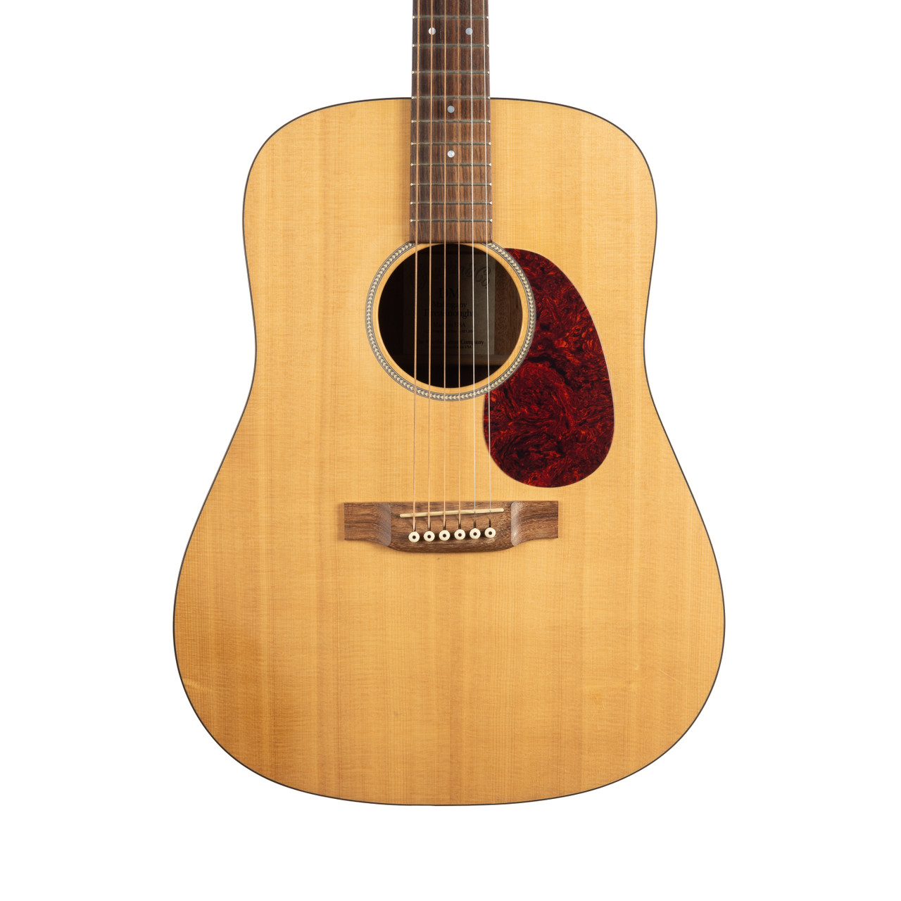 Used Martin DM Dreadnought Mahogany Acoustic-Electric 1998 | Cream
