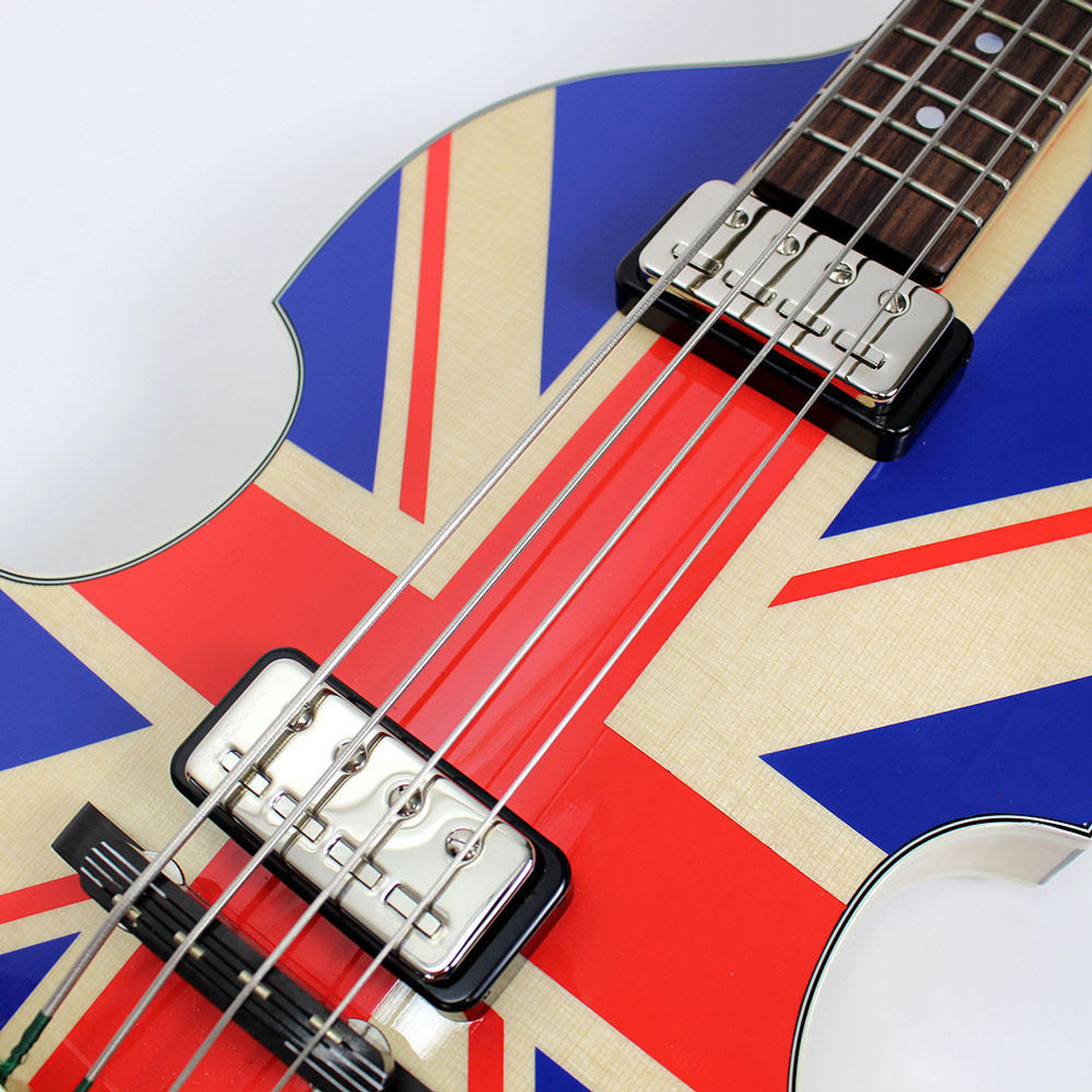 Hofner ヘフナー HCT500/1 Union Flag Used Hofner HCT-500/1 Contemporary American Flag Stars