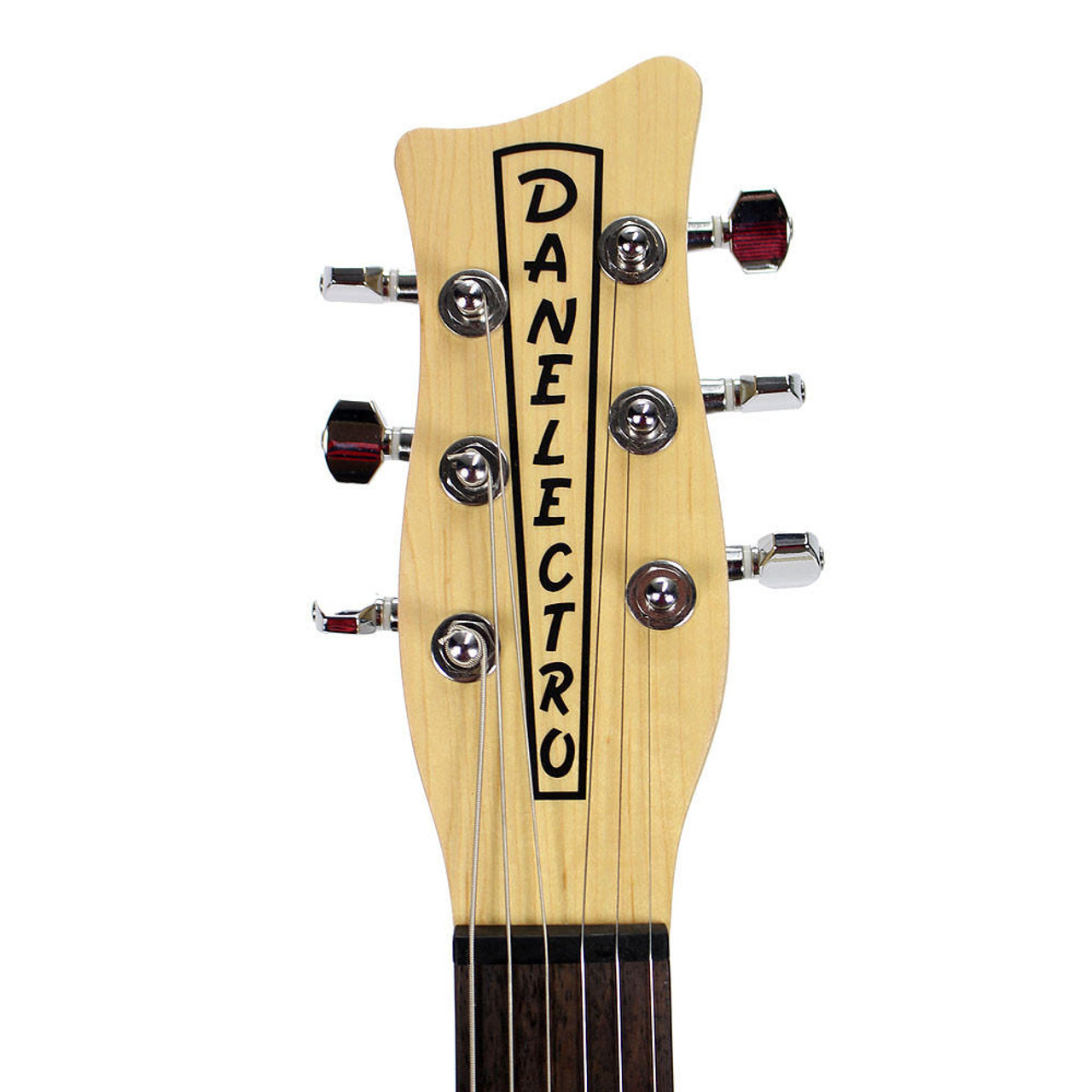 Used Danelectro Hodad Electric Guitar Metallic Red Finish