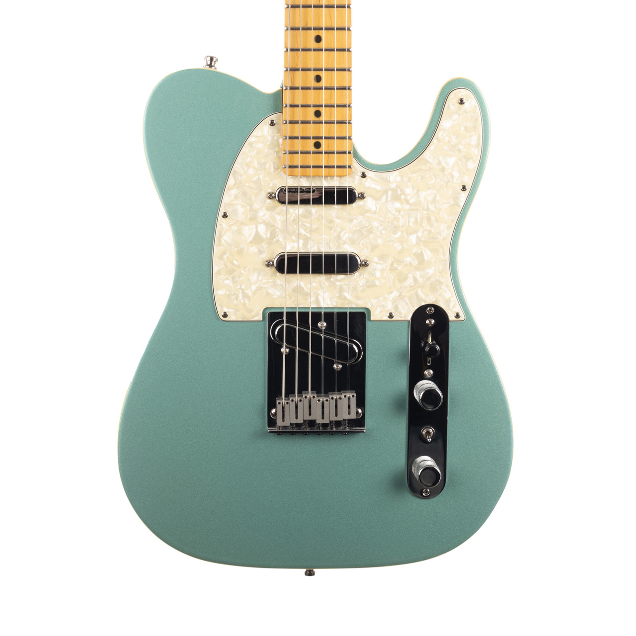 Used Fender Telecaster Plus V2 Teal Green Metallic 1997 | Cream