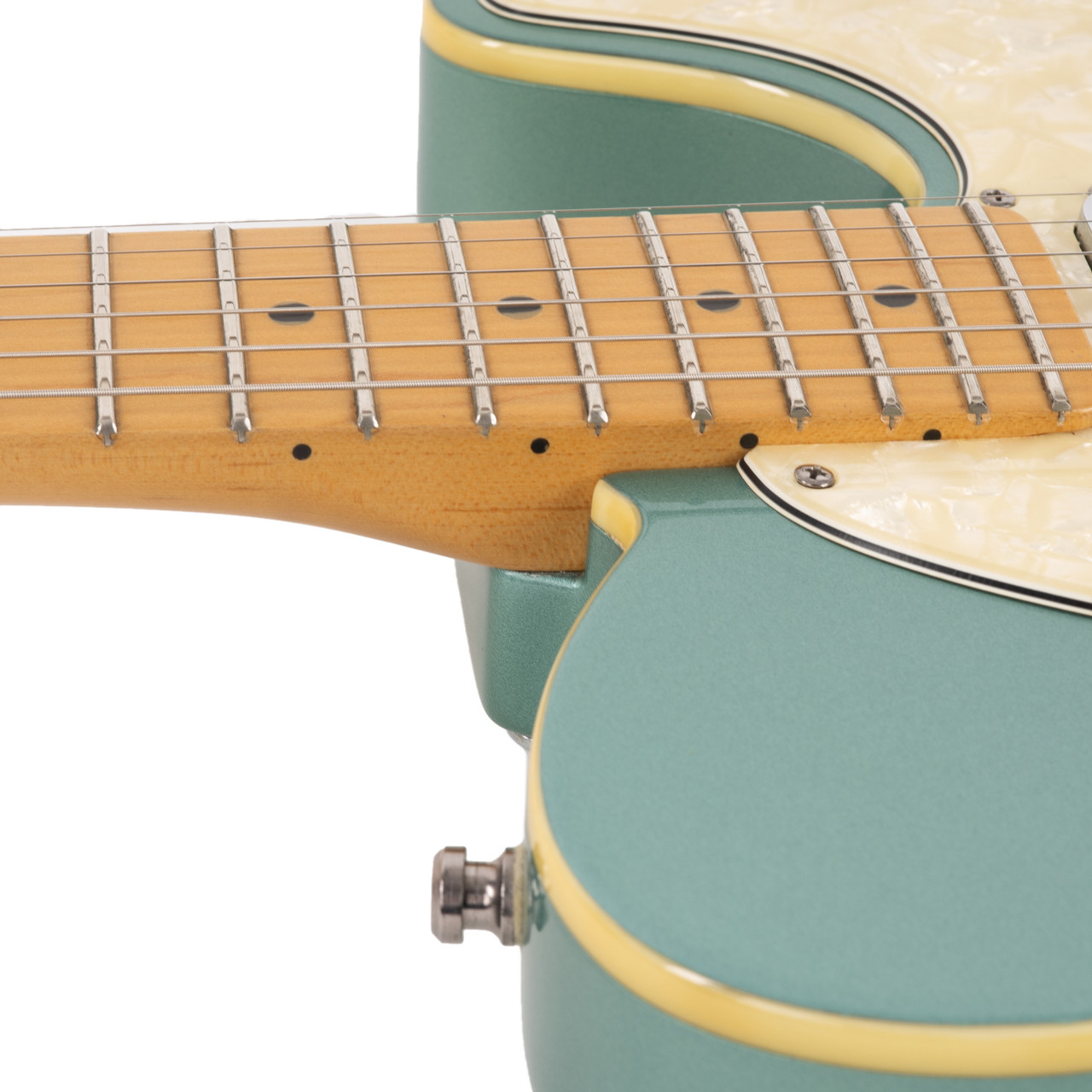 Used Fender Telecaster Plus V2 Teal Green Metallic 1997 | Cream