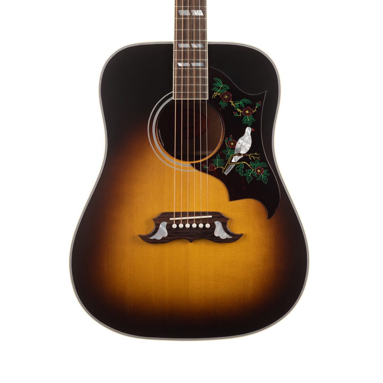 Gibson Dove Mahogany - Vintage Sunburst Satin | Cream City Music