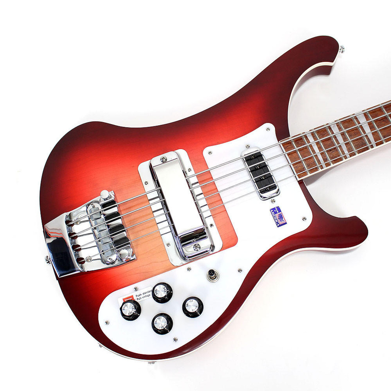 2008 Rickenbacker 4003 Electric Bass Guitar Fireglo