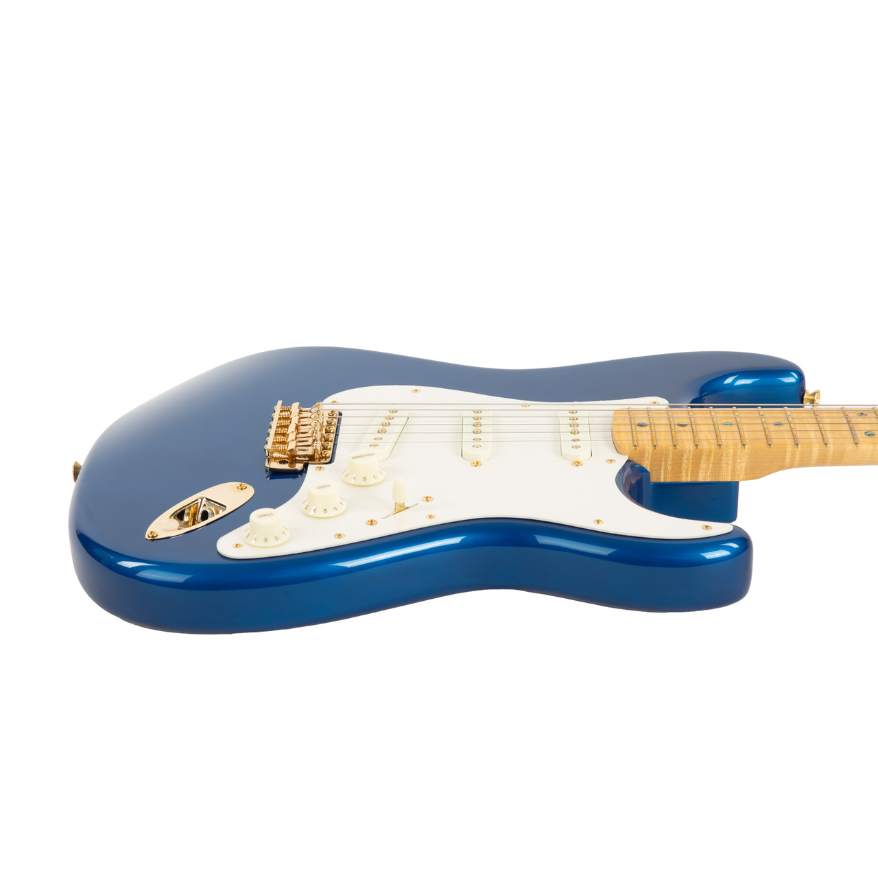 Fender 70th Anniversary Strat - Aged Bright Sapphire Metallic