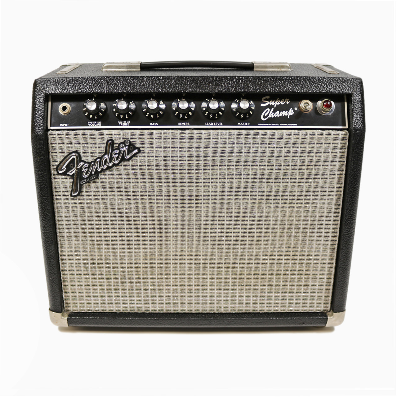 Vintage Fender Super Champ 18W 1x10 Tube Combo Amp 1984 | Cream