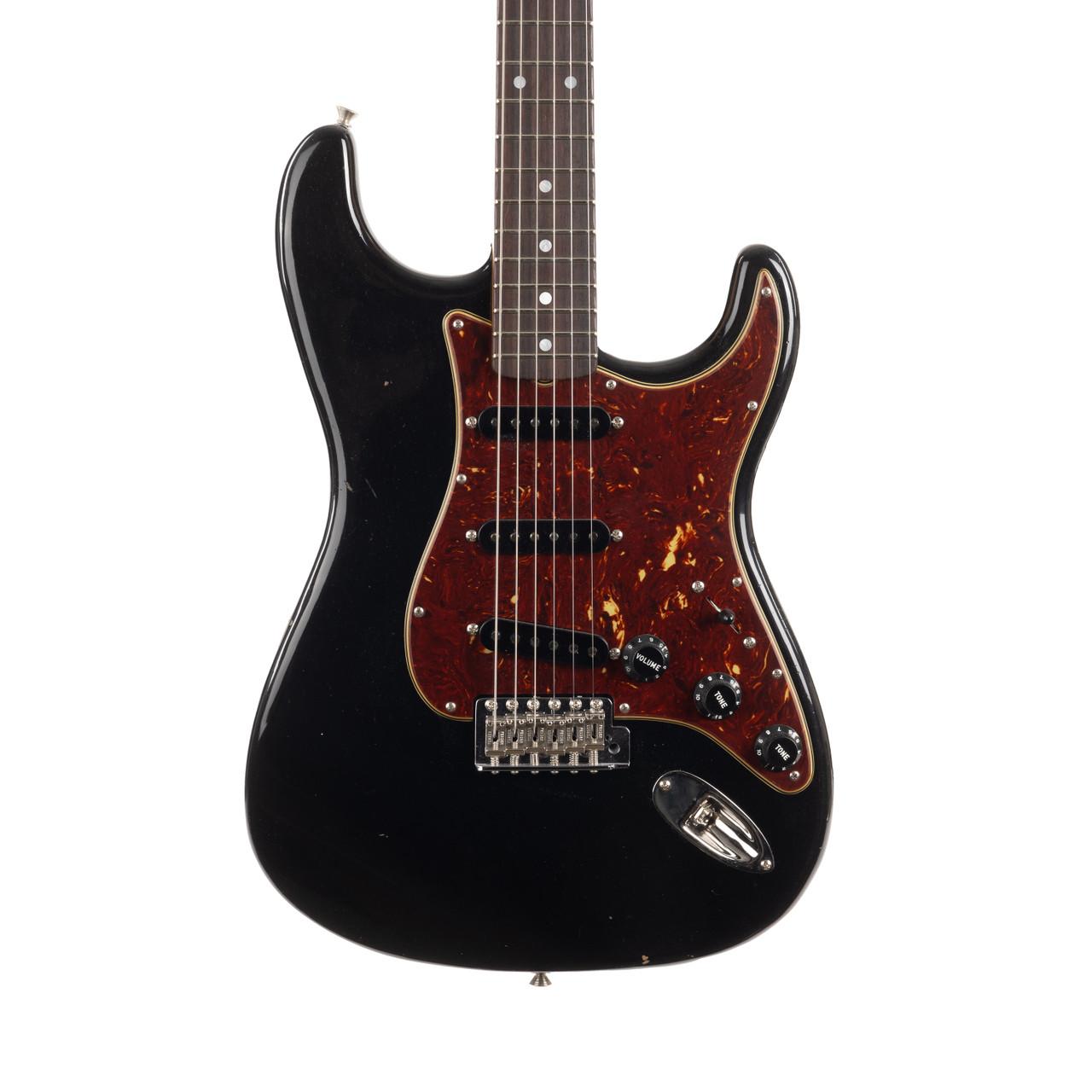 Fender Custom Shop Roasted StratocasterJourneyman Relic - Black
