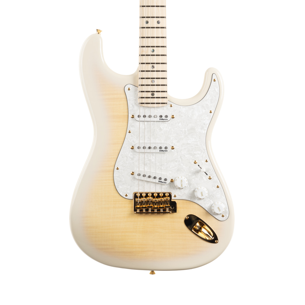 Fender Richie Kotzen Stratocaster Maple - Transparent White Burst