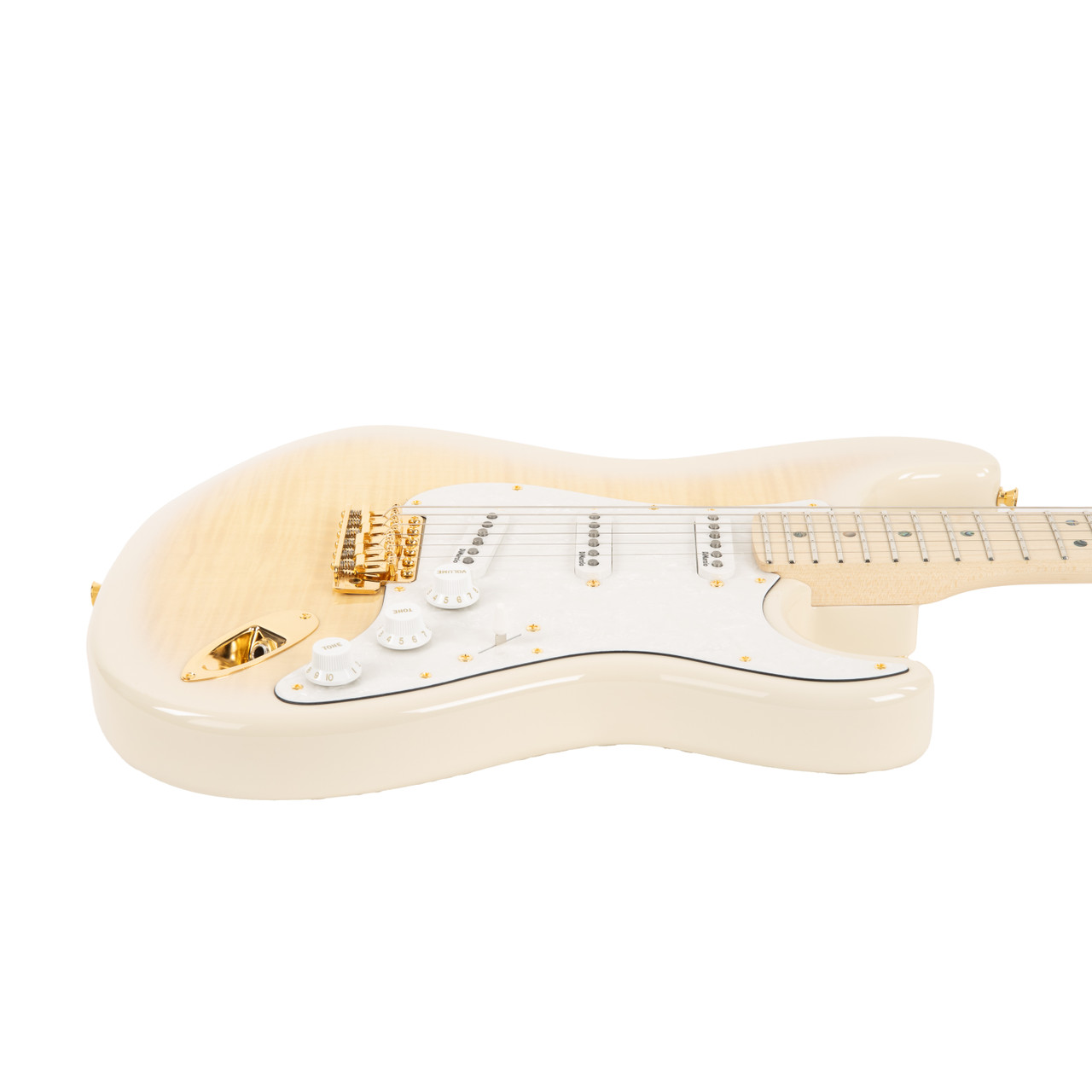 Fender Richie Kotzen Stratocaster Maple - Transparent White Burst