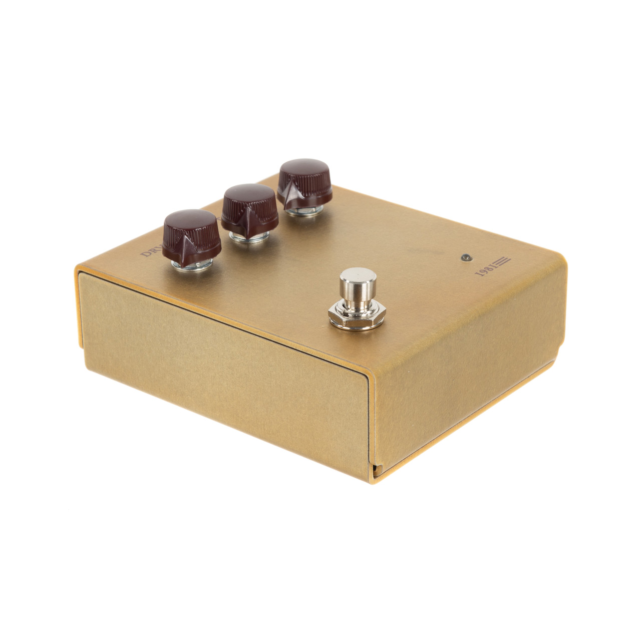 1981 Inventions DRV No3 Overdrive Pedal - Gold | Cream City