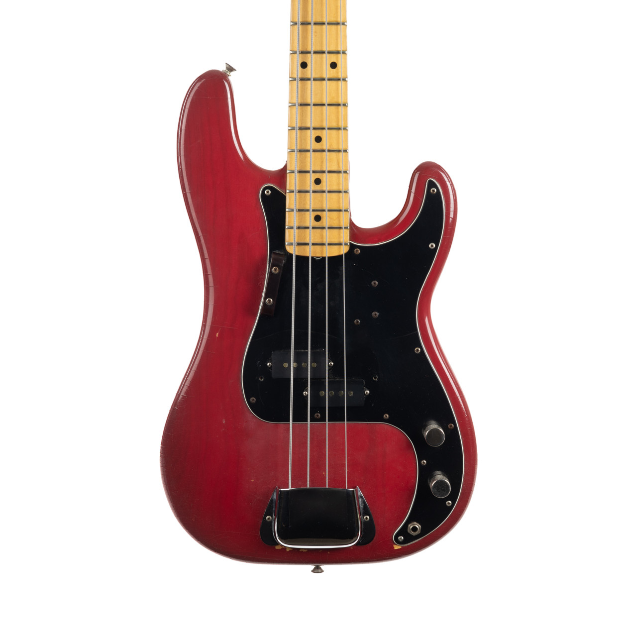Vintage Fender Precision Bass Wine Red 1979 | Cream City Music