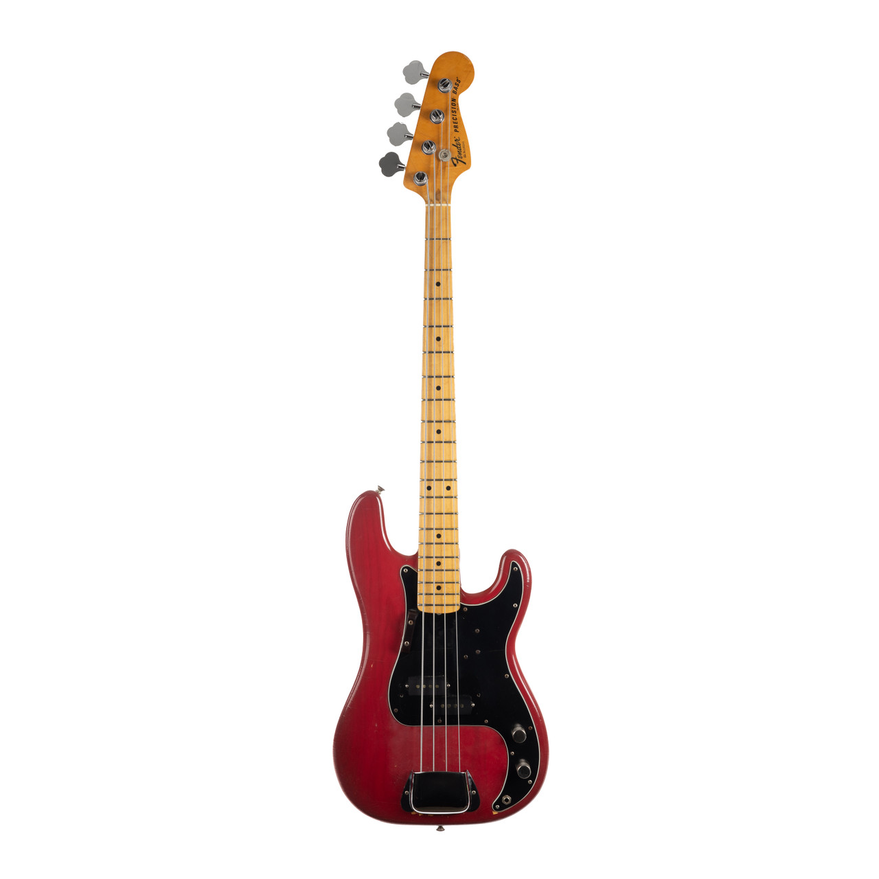 Vintage Fender Precision Bass Wine Red 1979 | Cream City Music