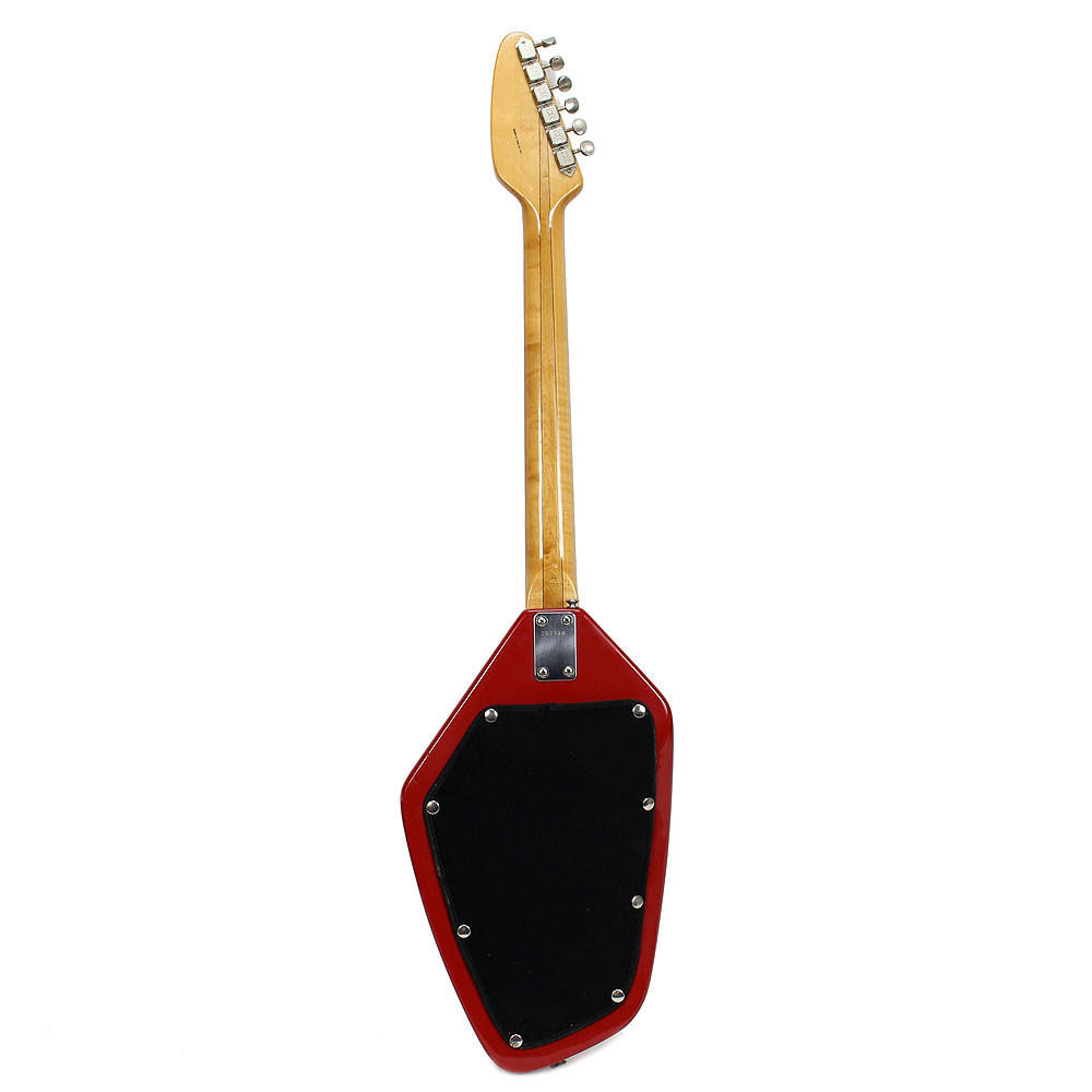 Vintage 1960'S Vox Phantom VI Electric Guitar Red Finish Made In