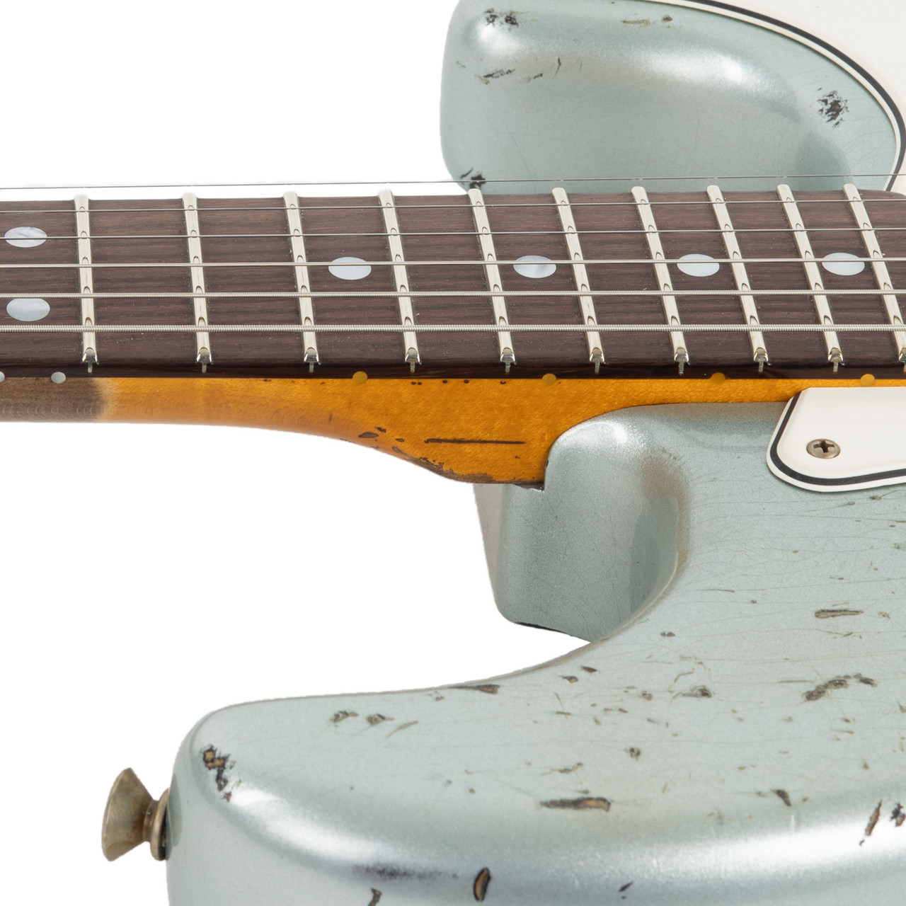 Fender Custom Shop 1965 Stratocaster Relic - Firemist Silver on 3