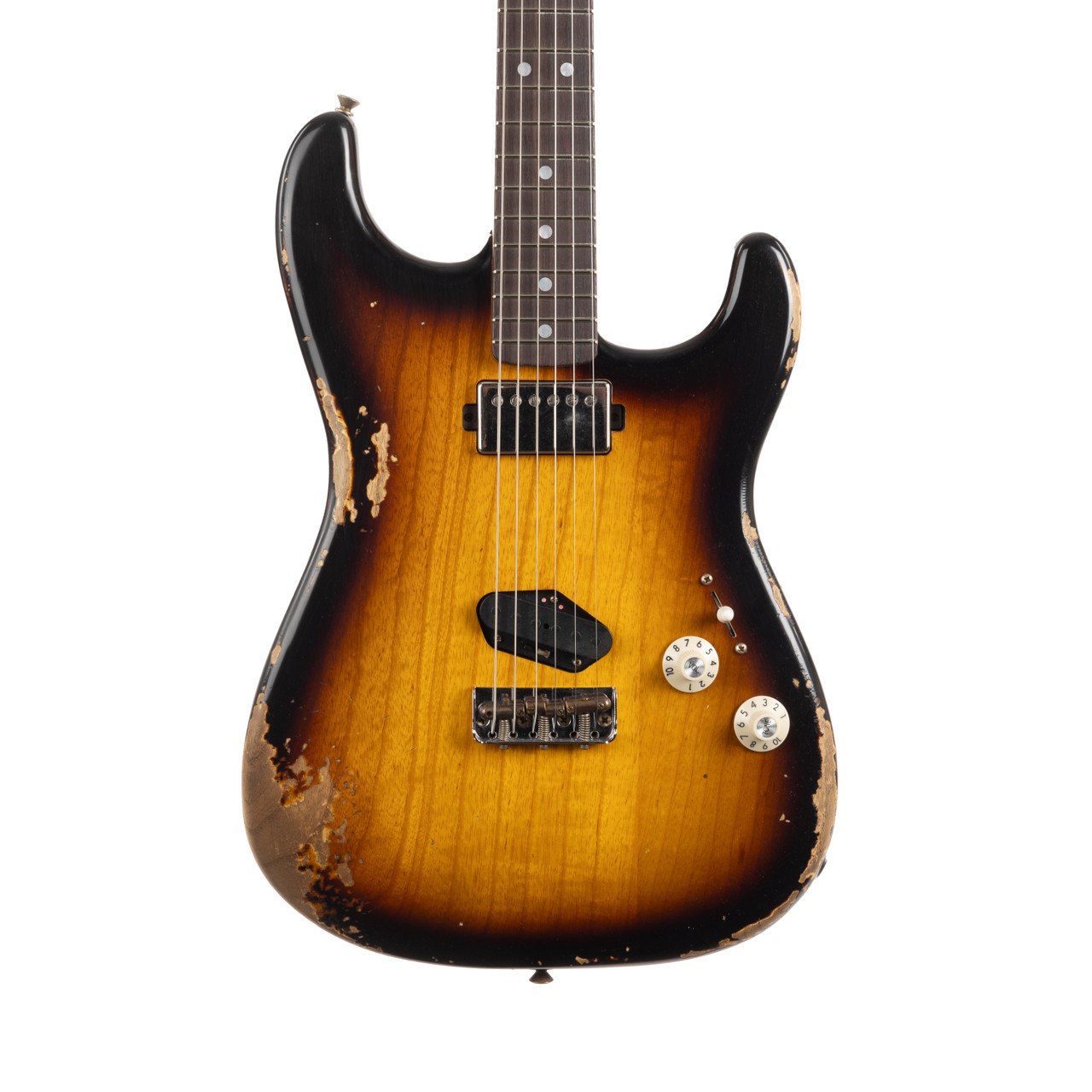 ★Custom HardRelic Sunburst Stratocaster★ Fender Custom Shop Limited Edition Strat SH Heavy Relic