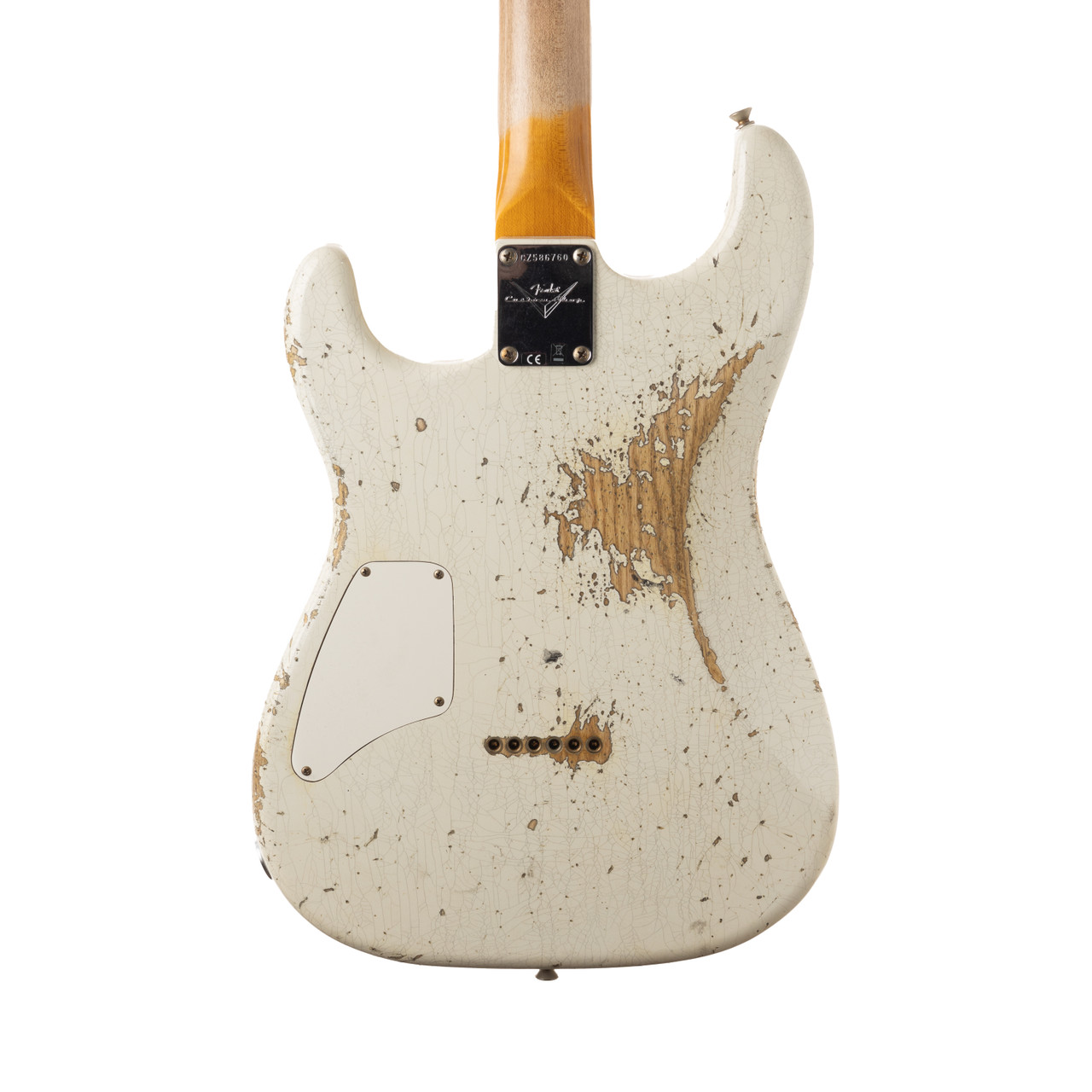 ★Custom Relic OlympicWhite Stratocaster★ Fender Custom Shop 61 HSS Strat - Journeyman Relic Olympic White