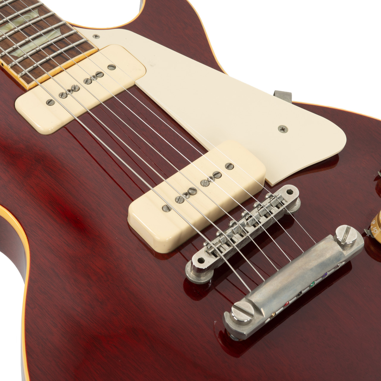 Vintage Gibson Les Paul Mahogany P-90 Cherry 1993 | Cream City Music