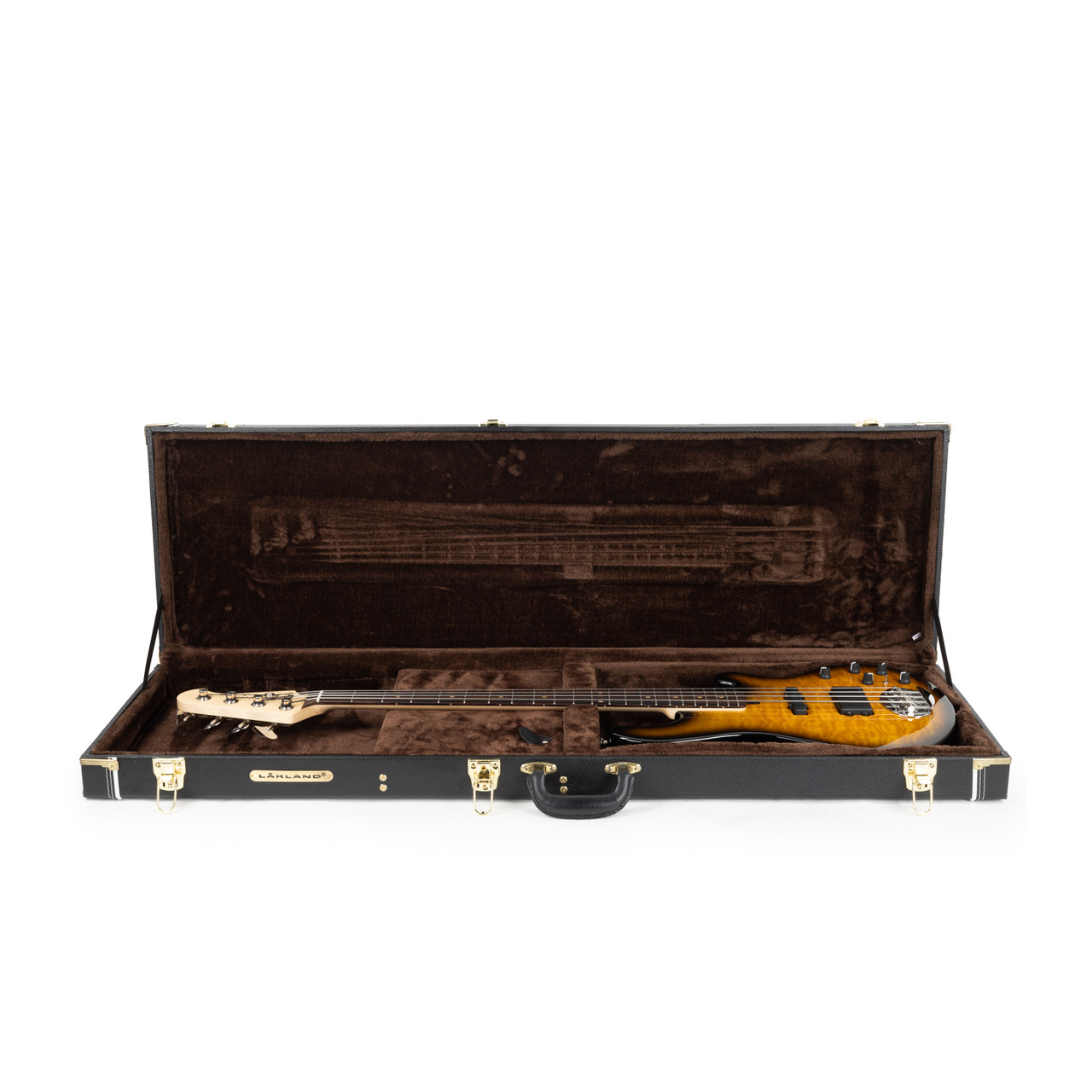 Used USA Lakland 44-94 Deluxe Quilted Maple Tobacco Sunburst