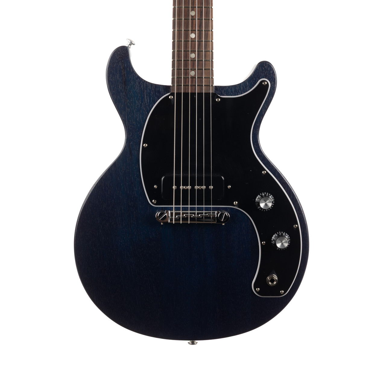 Used Gibson Les Paul Junior Tribute DC Blue Stain 2019 | Cream 
