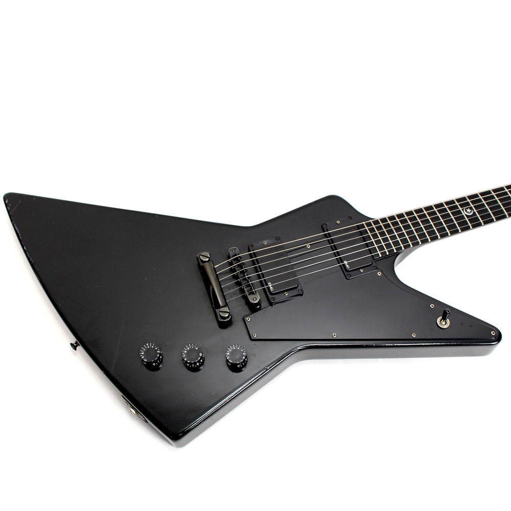 2000 Gibson Gothic Explorer Electric Guitar in Black Finish