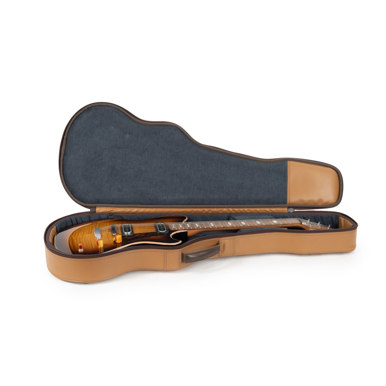 Powers Electric A-Type Select Flame Maple PF42 Hard Tail - Solana