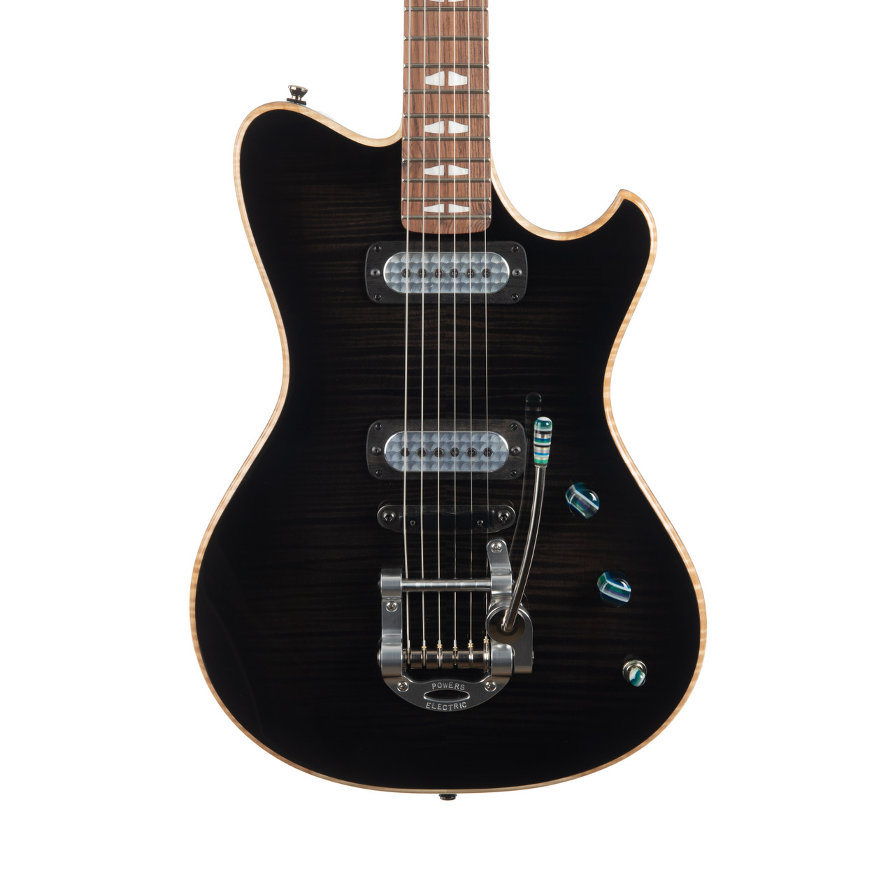 Powers Electric A-Type Select Flame Maple FF42 CamTail - Shadow