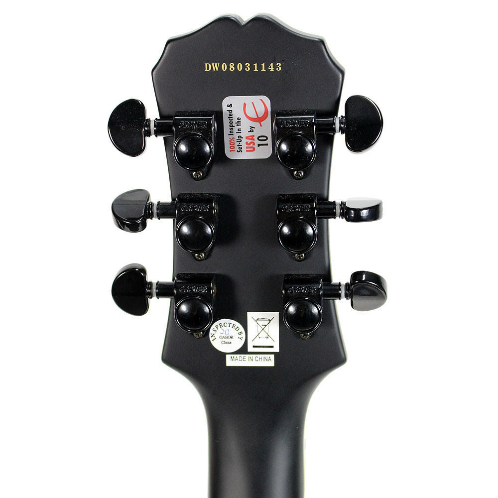 2008 Epiphone Les Paul Custom Prophecy Electric Guitar in Trans