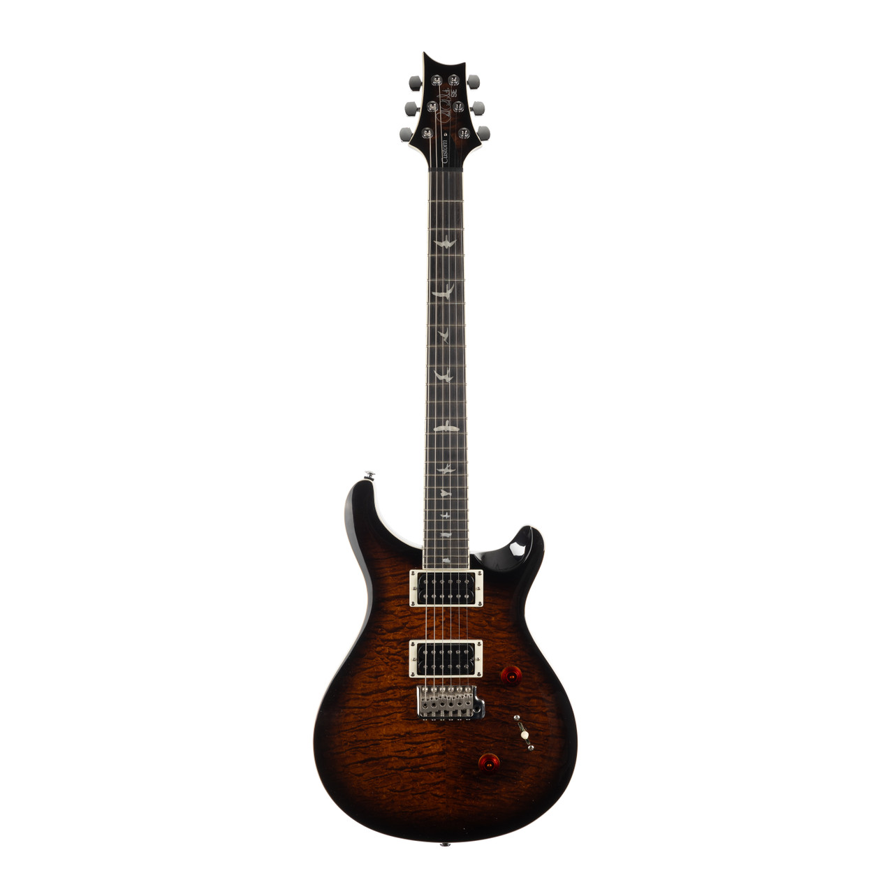 ギター PRS SE Custom24 Quilt (Black Gold Burst) Paul Reed Smith SE Custom 24 Quilt Electric Guitar - Black