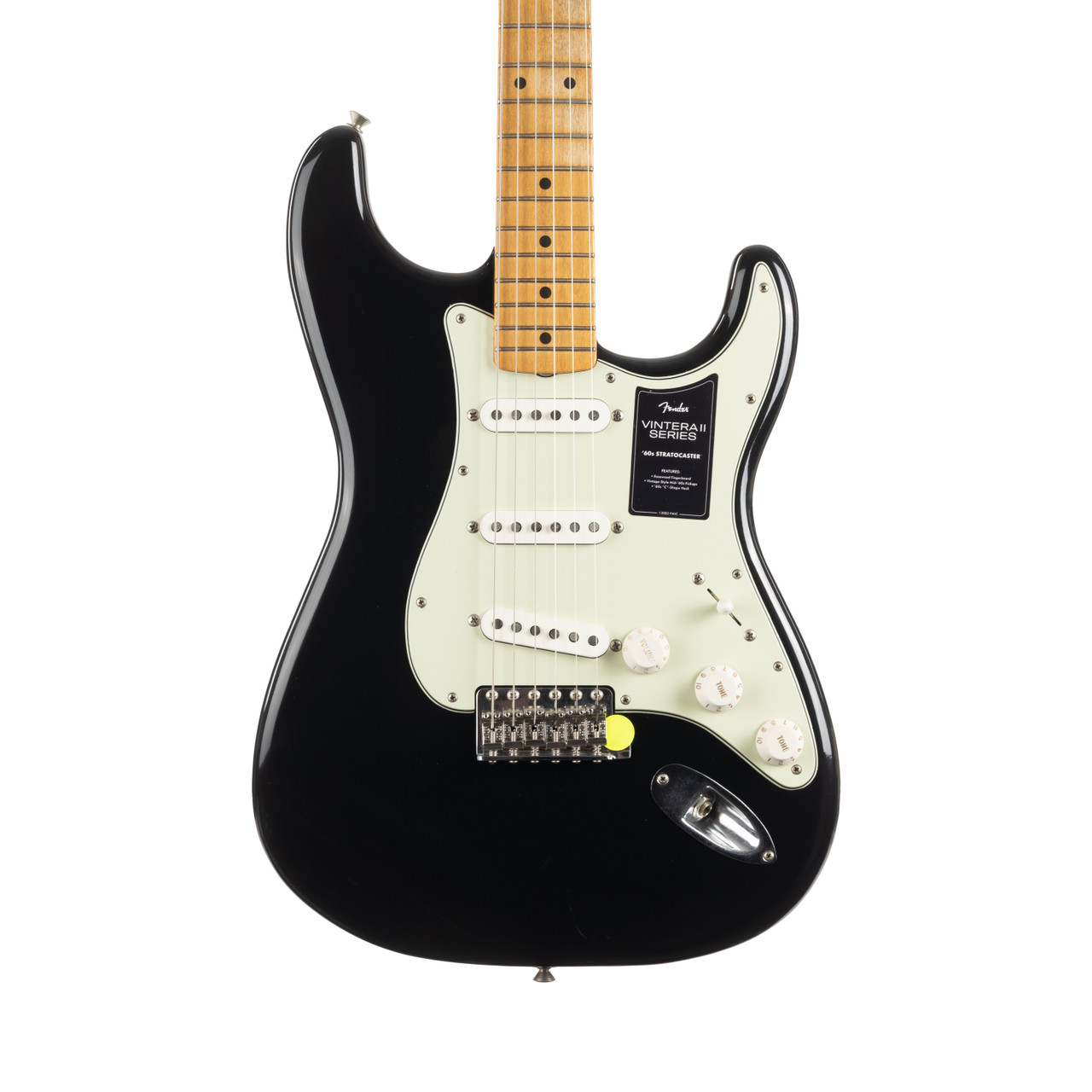 Fender Vintera II Road Worn '60s Stratocaster - Black | Cream City