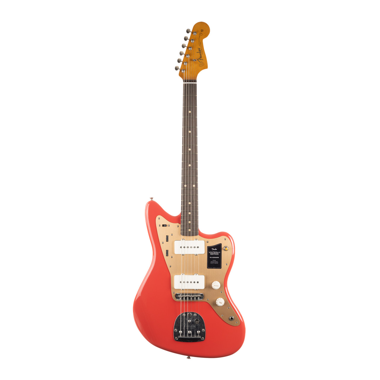 Fender Vintera II Road Worn '50s Jazzmaster Rosewood - Fiesta Red