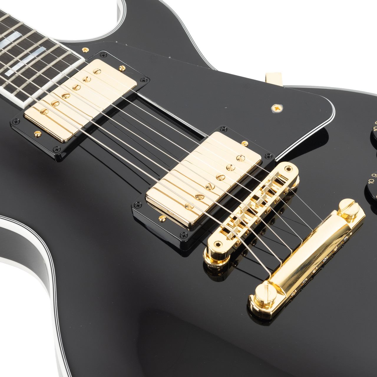 Gibson Les Paul Custom 70s - Ebony | Cream City Music