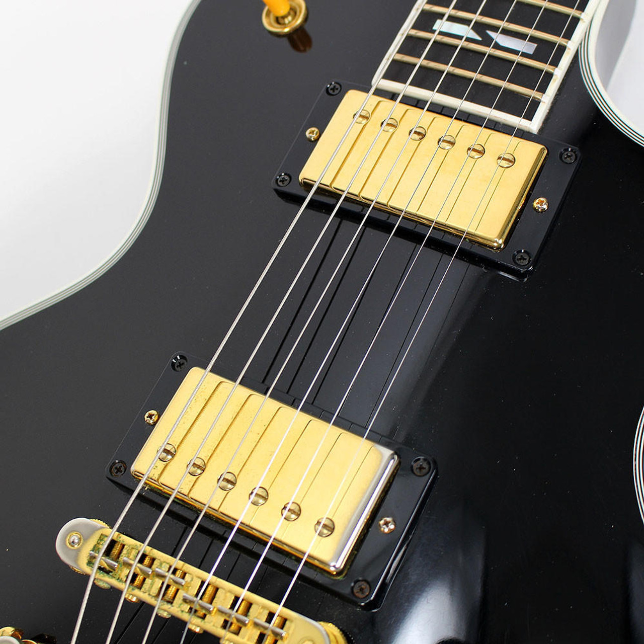 ギター Gibson Les Paul Custom 2004 Gibson Custom Shop Les Paul Custom Ebony 2004 | The Music Zoo